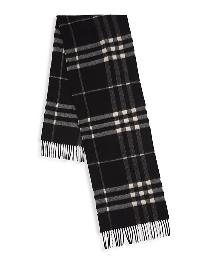 Giant Check Cashmere Scarf | Saks Fifth Avenue