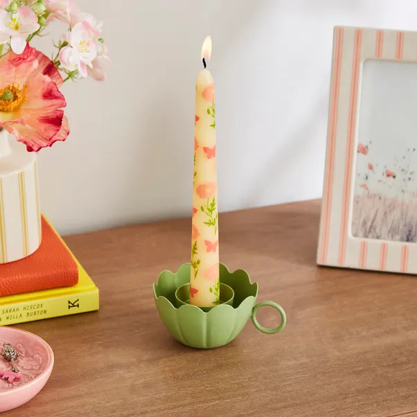 Metal Flower Tealight Holder | Dunelm