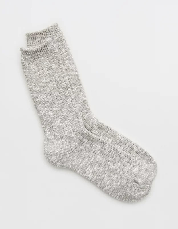 Aerie Marled Crew Socks | Aerie