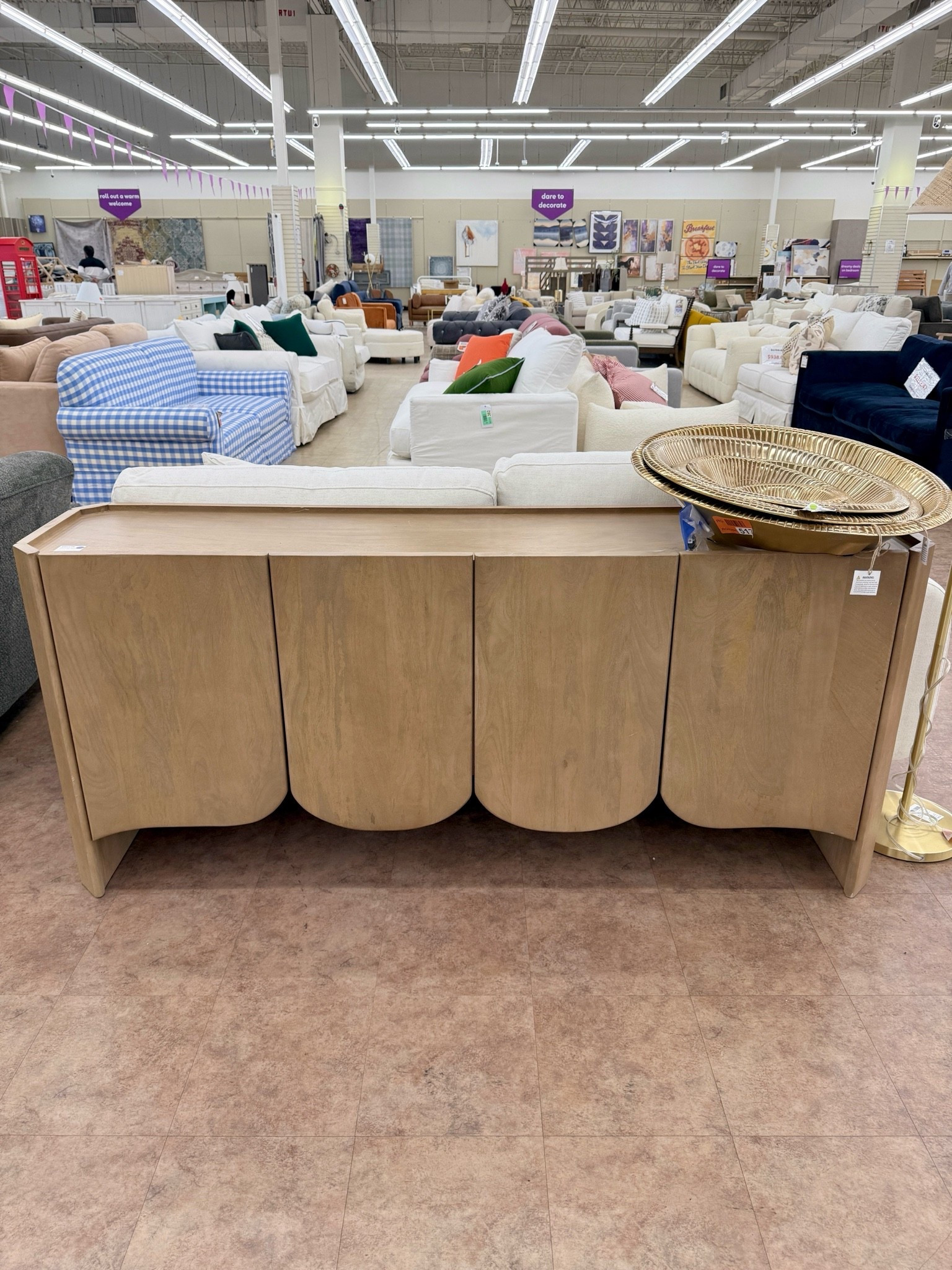 Wayfair find! 🤎 The Delway 4-Door Sideboard from Joss & Main is such a beautiful statement piece with its warm natural mango wood finish and unique scalloped base detail.✨The organic wood grain adds so much warmth and character, while the four-door design offers plenty of stylish hidden storage. 💫 A stunning sideboard for a dining room, living room, or entryway. Linked this piece and more beautiful sideboard options! 🫶🏻 #WayfairFinds #Sideboard #Credenza @Wayfair

#LTKHome #LTKSaleAlert