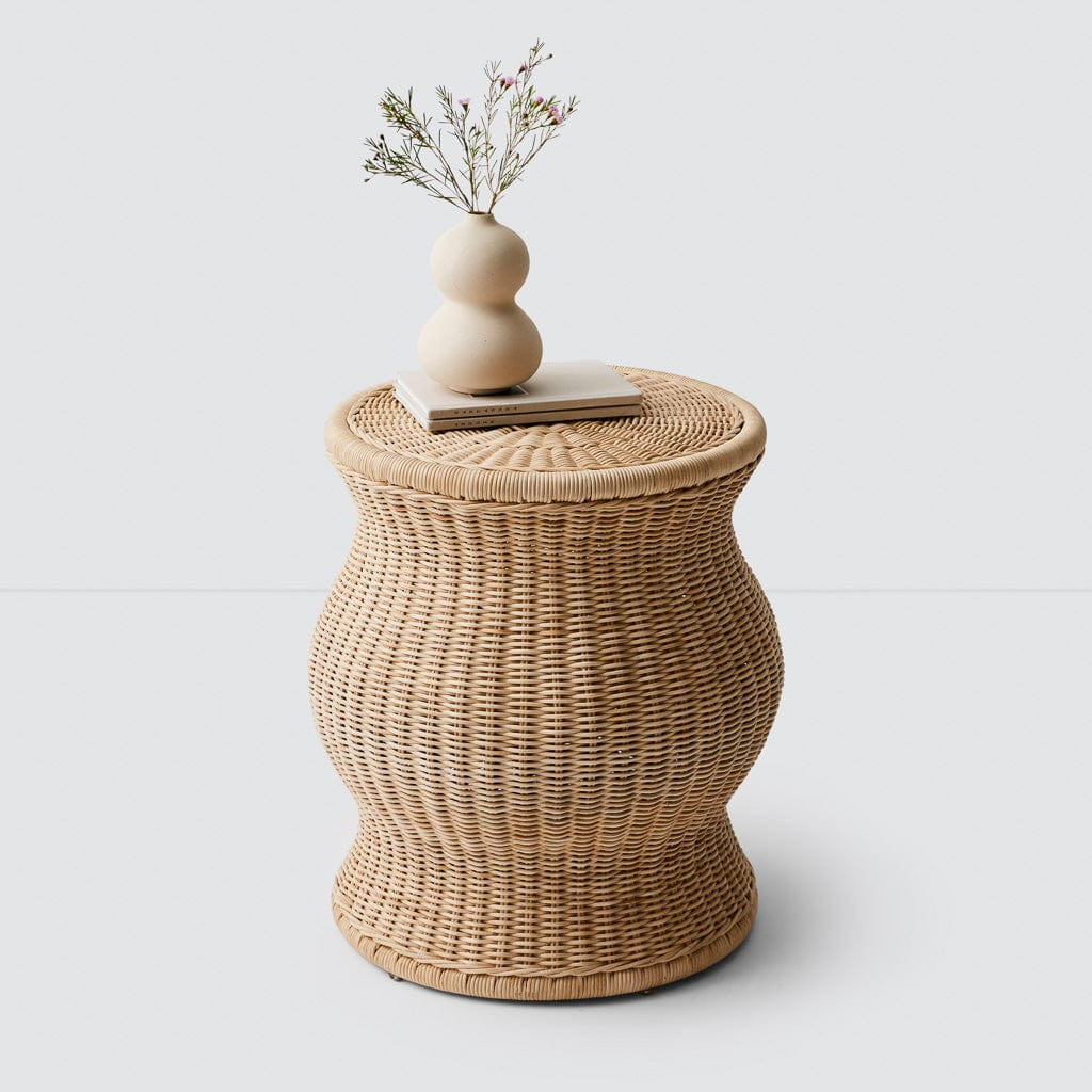 Dua Wicker Stool | The Citizenry