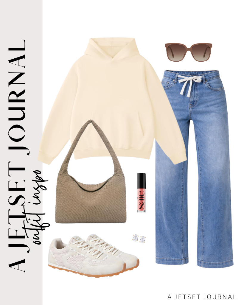 This oversized hoodie from is one of my latest obsessions. I can pair this with light-wash jeans and LUCKY STEP mesh fashion sneakers. NEWBELLA has a purse that looks great with this fit. 

 #LTKSeasonal #LTKSaleAlert #LTKTravel