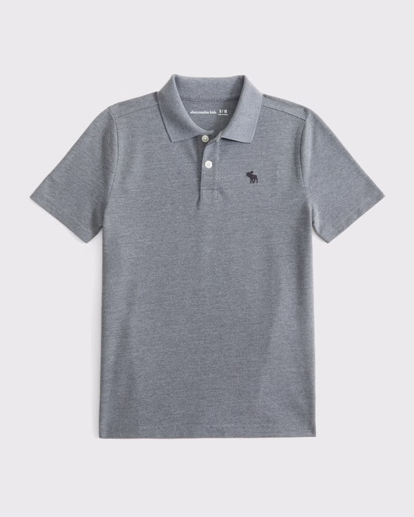 boys icon pique polo | boys | Abercrombie.com | Abercrombie & Fitch (US)