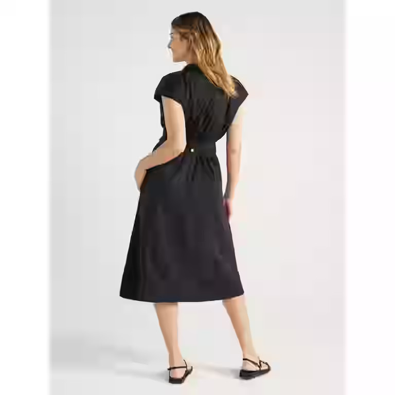 Free Assembly Women's Belted Utility Cotton Midi Shirtdress, Sizes XS-XXL | Walmart (US)