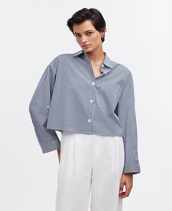 Straight-Hem Shirt | Madewell