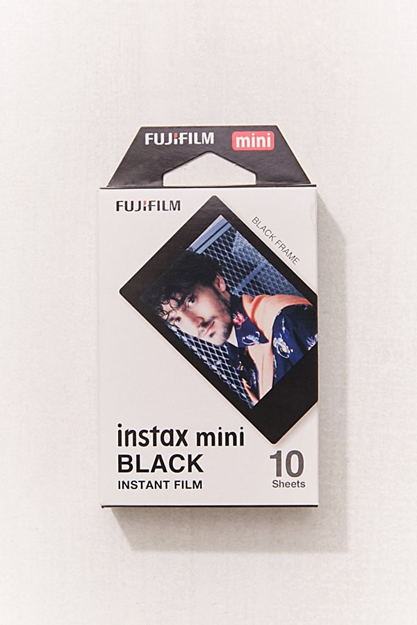Fujifilm Instax Mini Black Film - Black at Urban Outfitters | Urban Outfitters (US and RoW)