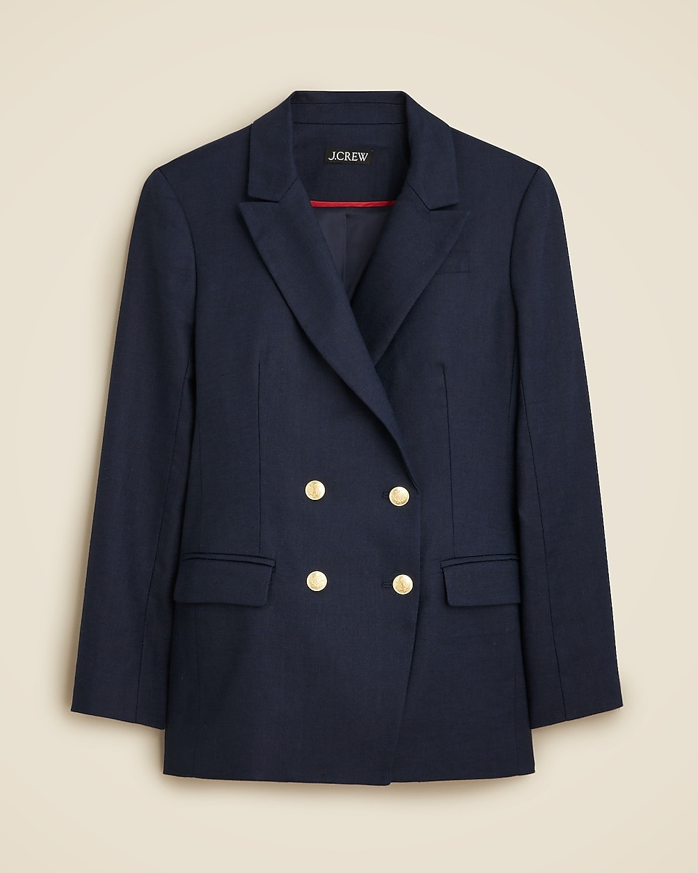 Greta blazer in stretch linen blend | J. Crew US