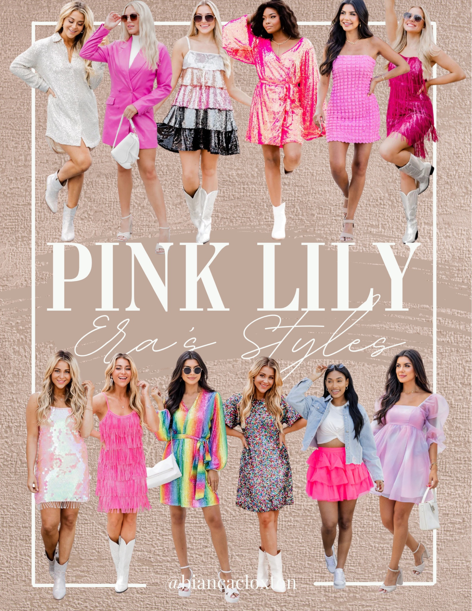 pink lily sequin dress Pink Lily Rose Gold Sequin Dress with Exposed Back Dress- Size M
