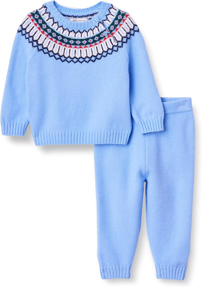 Amazon Essentials x Sofia Grainge Toddlers and Baby Boys' Sweater Set | Amazon (US)