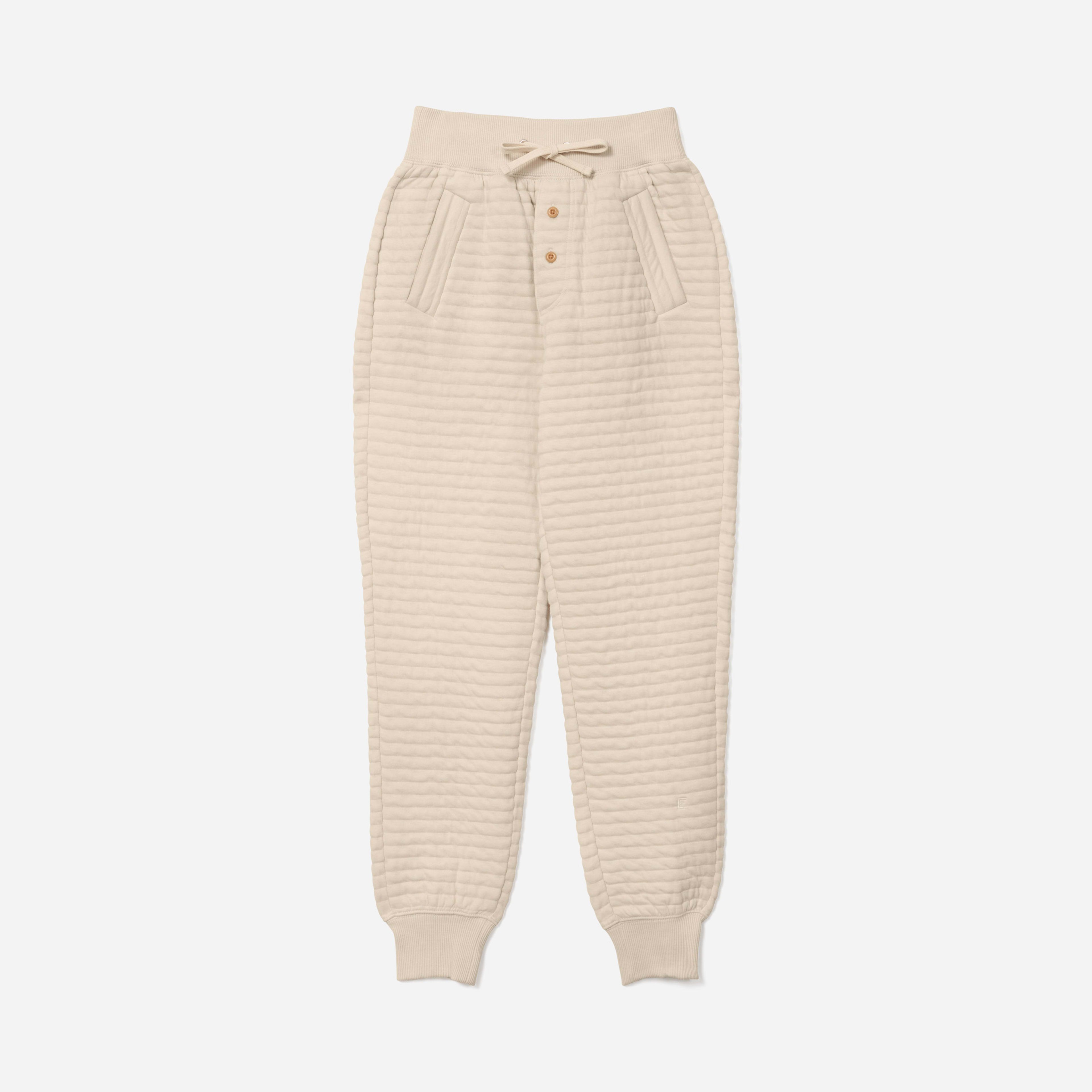 The Organic Cotton Quilted Jogger | Everlane