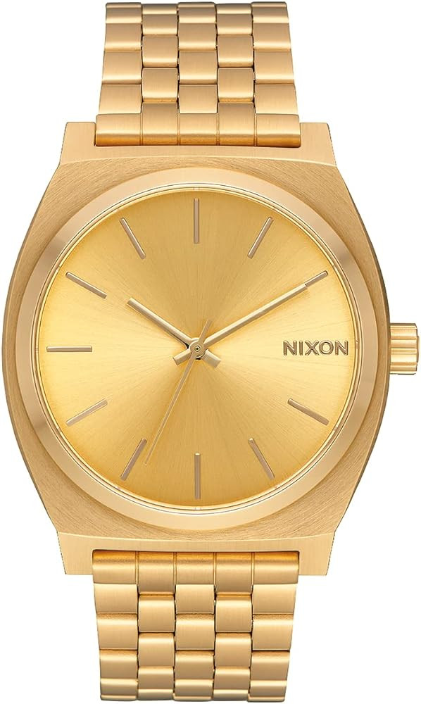 Nixon Time Teller A045. 100m Water Resistant Watch (37mm Stainless Steel Watch Face) | Amazon (US)