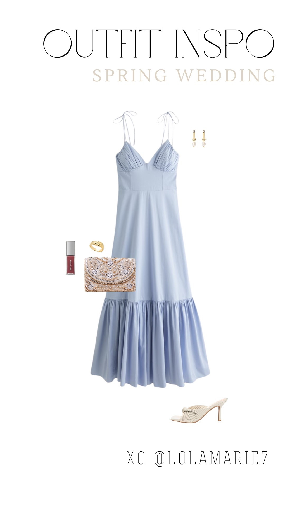 Spring wedding guest style 🌷

~Use code HOORAY10 to save at DSW
~20% off $125 in Abercrombie APP with code EXTRA20

#weddingguest #springstyle 

#LTKSaleAlert #LTKStyleTip #LTKWedding