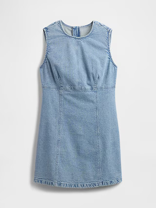Denim Mini Shift Dress | Gap (CA)