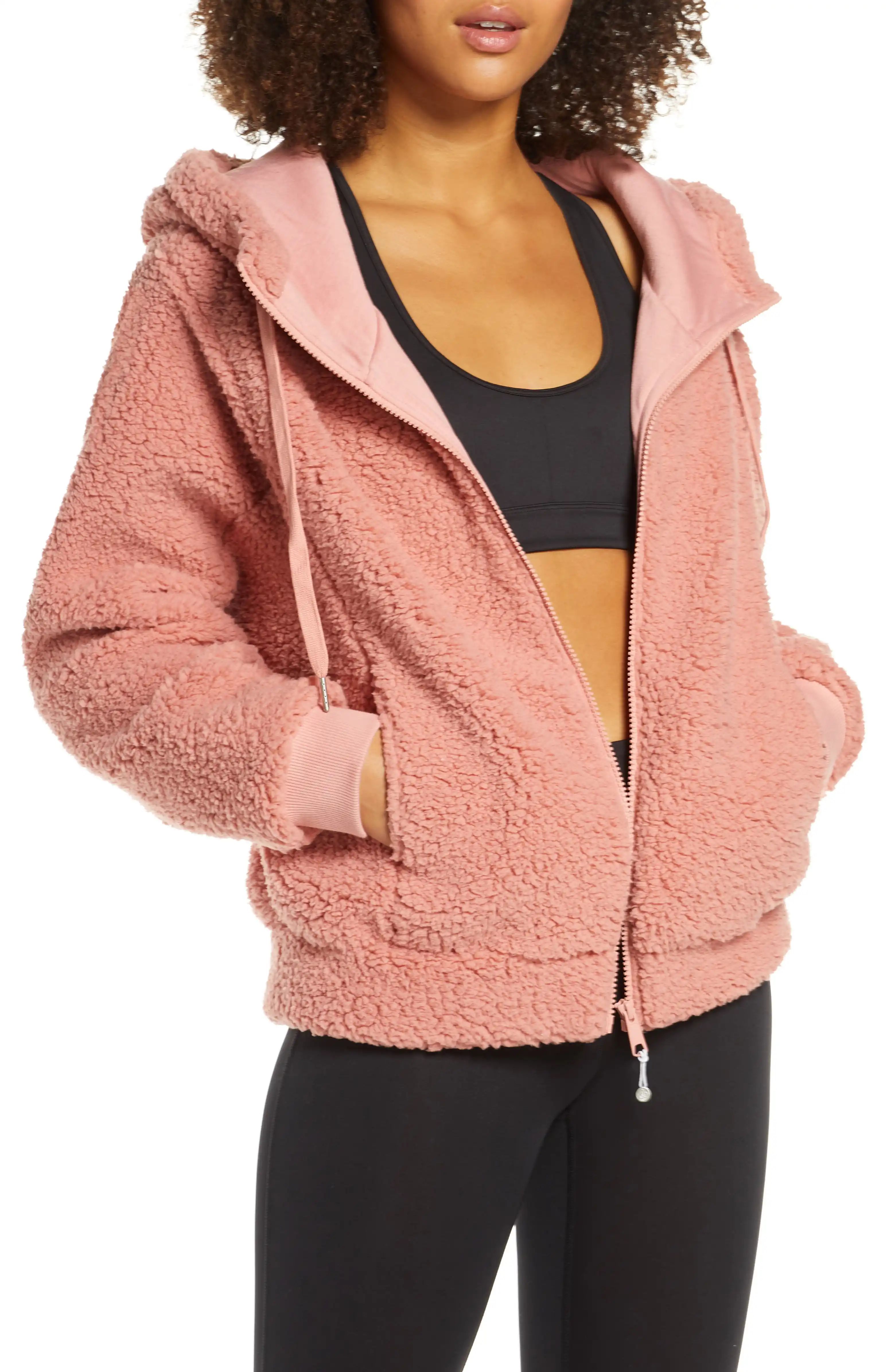 Farrah Hooded Fleece Jacket | Nordstrom