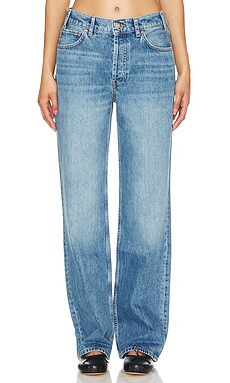 ANINE BING Gavin Long Jean in Atlantic Blue from Revolve.com | Revolve Clothing (Global)