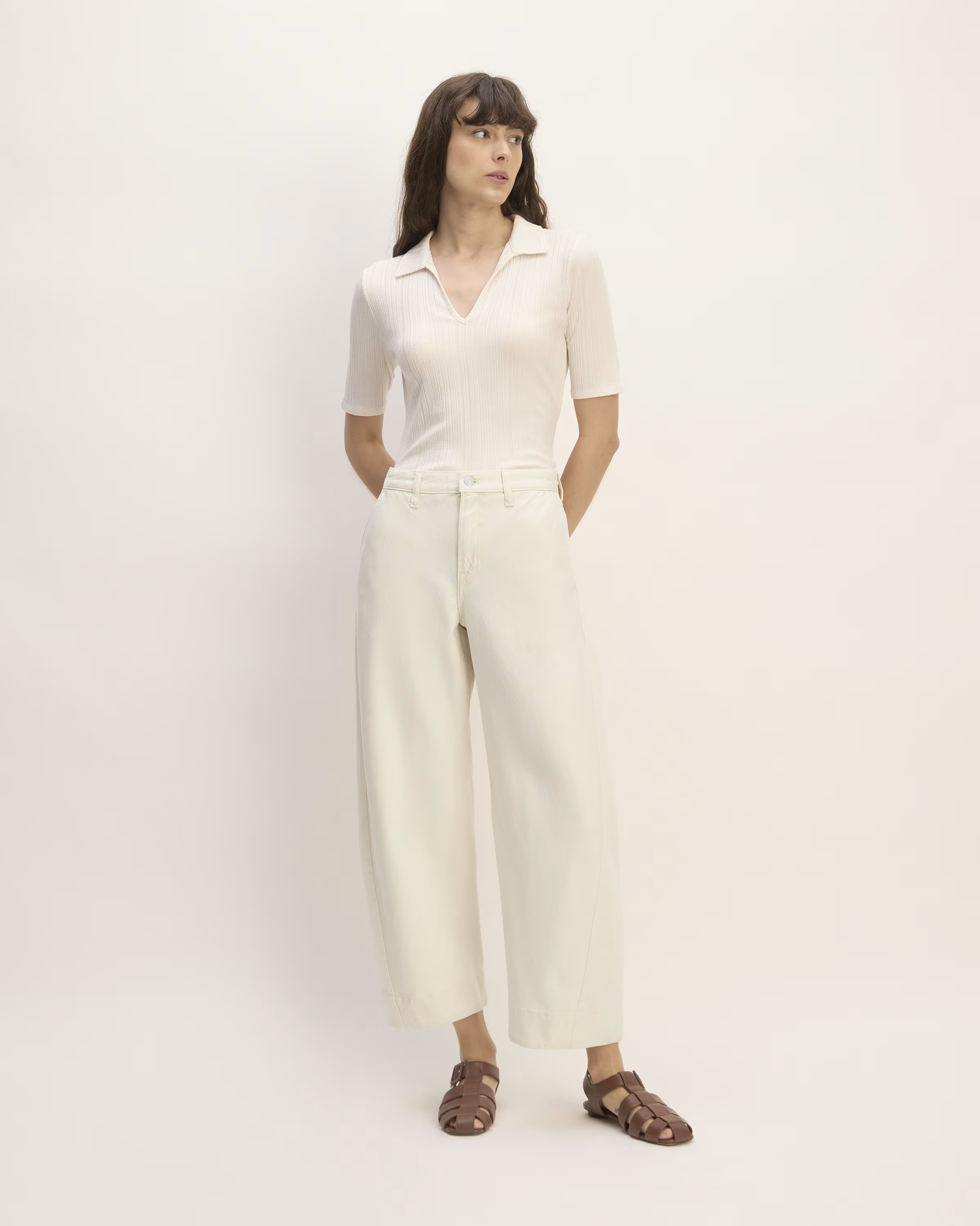 The Summer Utility Barrel Jean | Everlane