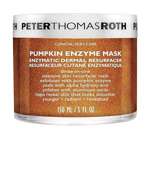 Peter Thomas Roth | Pumpkin Enzyme Mask | Enzymatic Dermal Resurfacer, Exfoliating Pumpkin Facial... | Amazon (US)