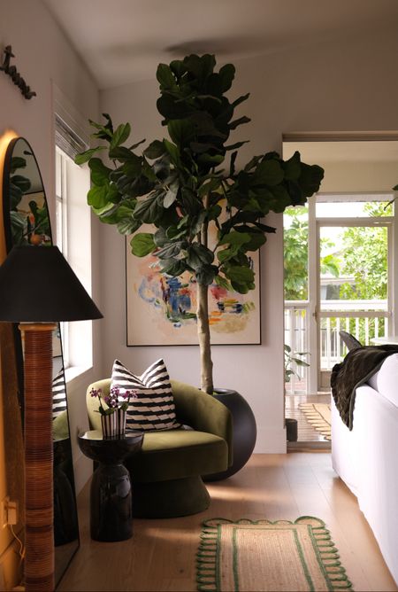 Amazon home finds! I found this abstract art available online! The fiddle leaf fig is the 10’ option and the price has gone down!!! #meandmrjones 

#LTKhome #LTKfindsunder100 #LTKfindsunder50