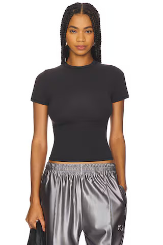 Cotton Jersey T-Shirt in Soot | Revolve Clothing (Global)