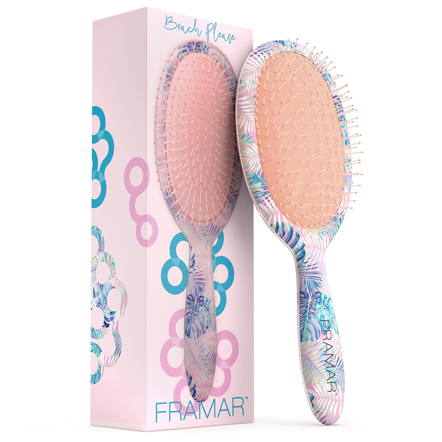 Framar Flowers Wet Detangler Brush – Brushes for Hair, Wet Dry Brush, Hair Detangler Brushes, H... | Amazon (US)