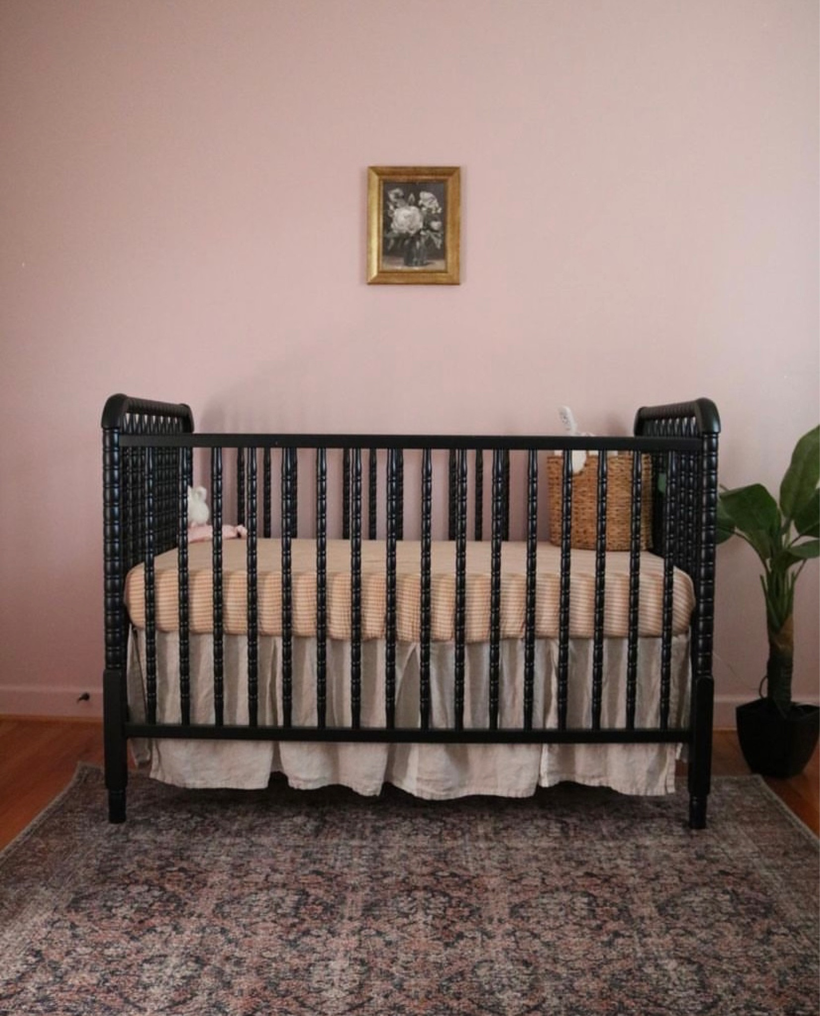 IG: thekimmycox 
Baby girl nursery, cottage nursery, cozy interiors, pink girl bedroom, Jenny Lind, Amber Lewis rug, loloi 

#LTKbaby #LTKfamily #LTKhome