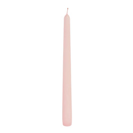 Light Pink  Unscented Taper Candle | Dusk AU
