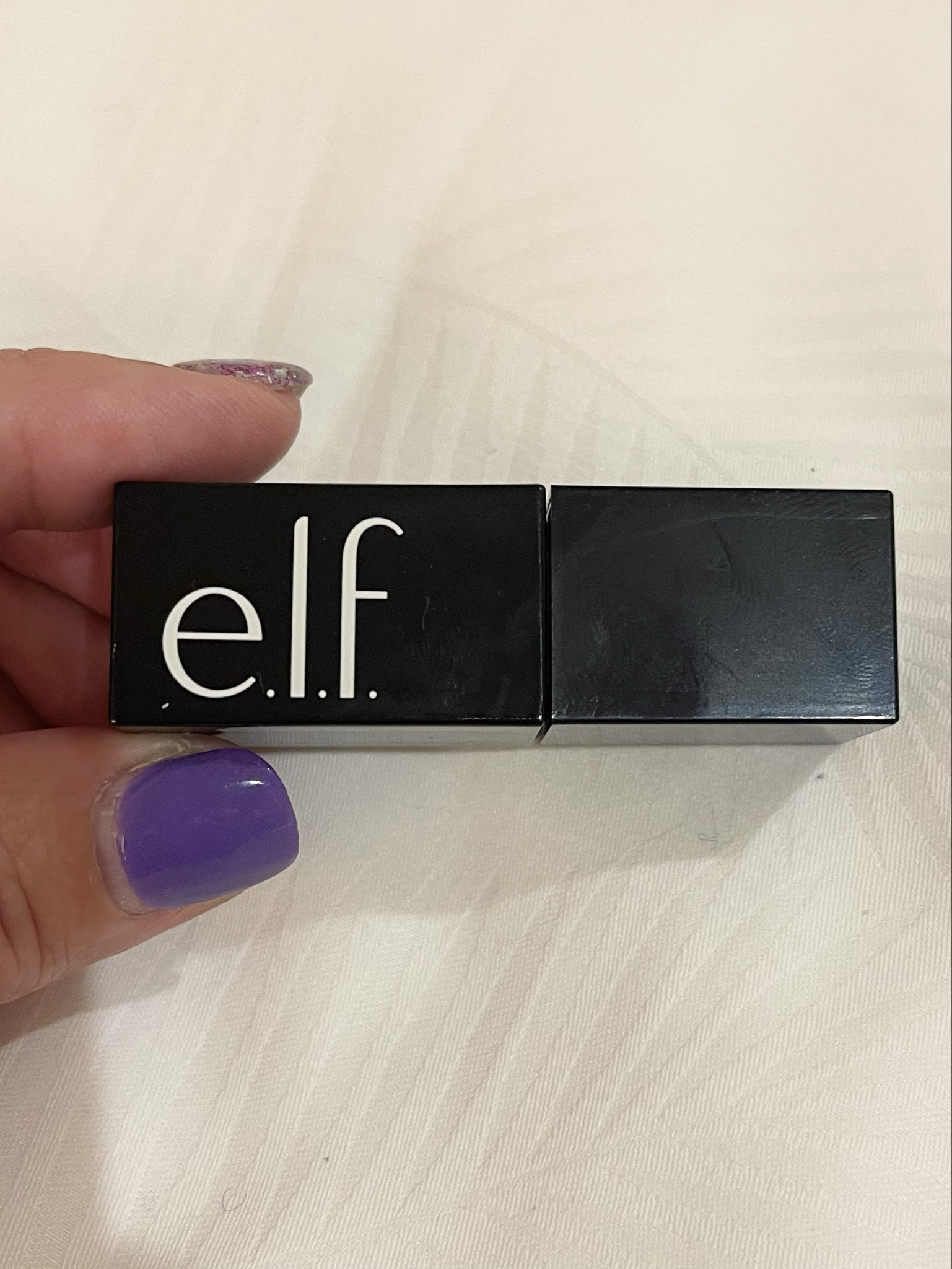 Love this Elf lip stain. If you need a quick of of color- grab this! 
Long-lasting lip stain with a unique gloss-to-stain finish
One-swipe application
Comfortable, long-lasting formula that is transfer-resistant
Sheer color with a hint of sheen