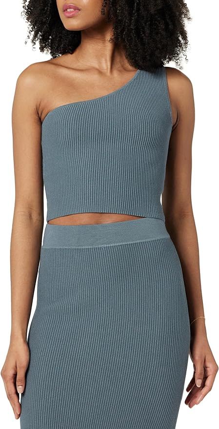 The Drop Women's Kofi Asymmetrical Cropped Sweater | Amazon (US)
