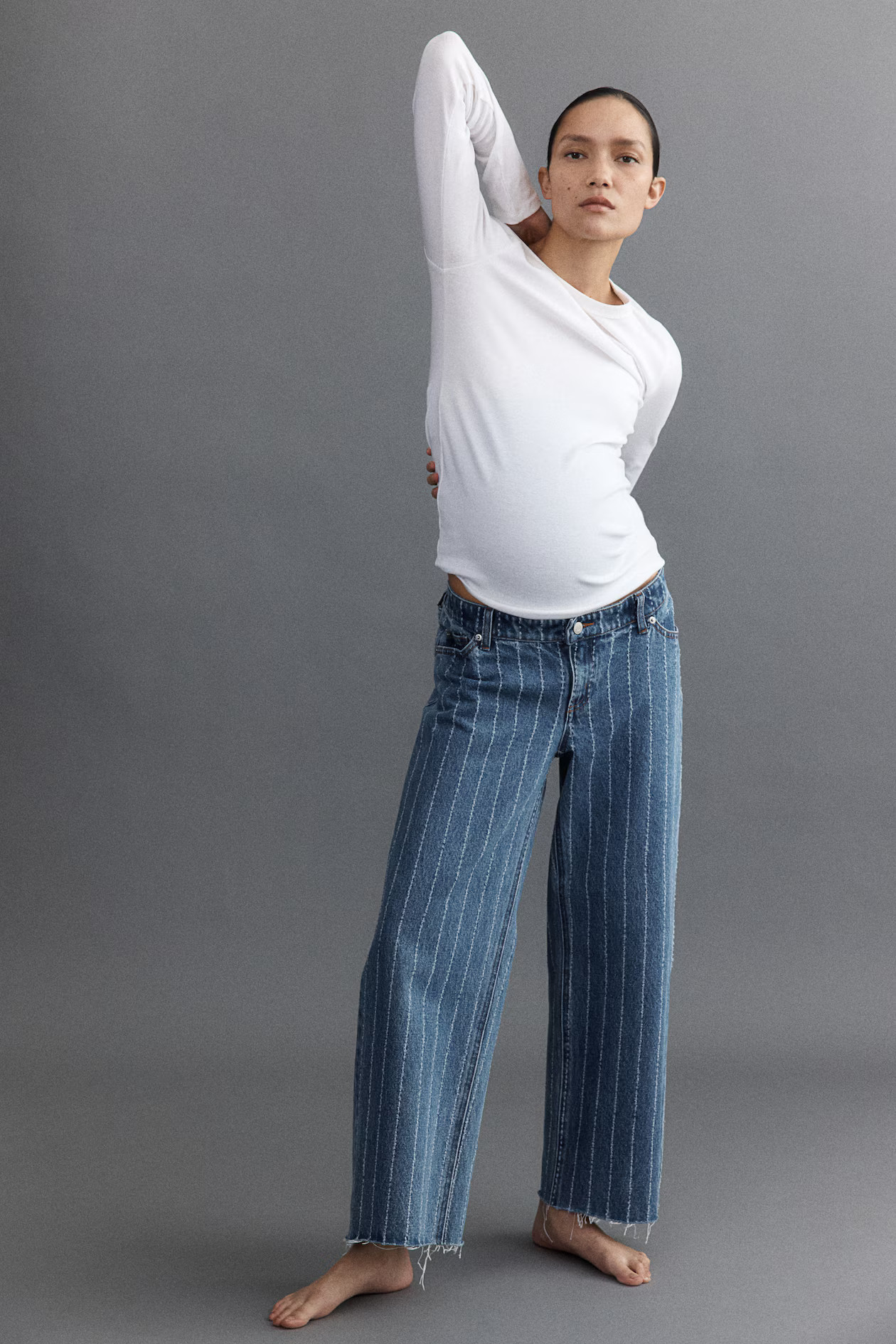 MAMA Before & After Wide Jeans | H&M (US + CA)