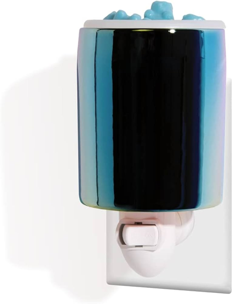 Happy Wax Iridescent Black Outlet Wax Melt Warmer for Scented Wax Melts, Tarts & Cubes - Ceramic,... | Amazon (US)