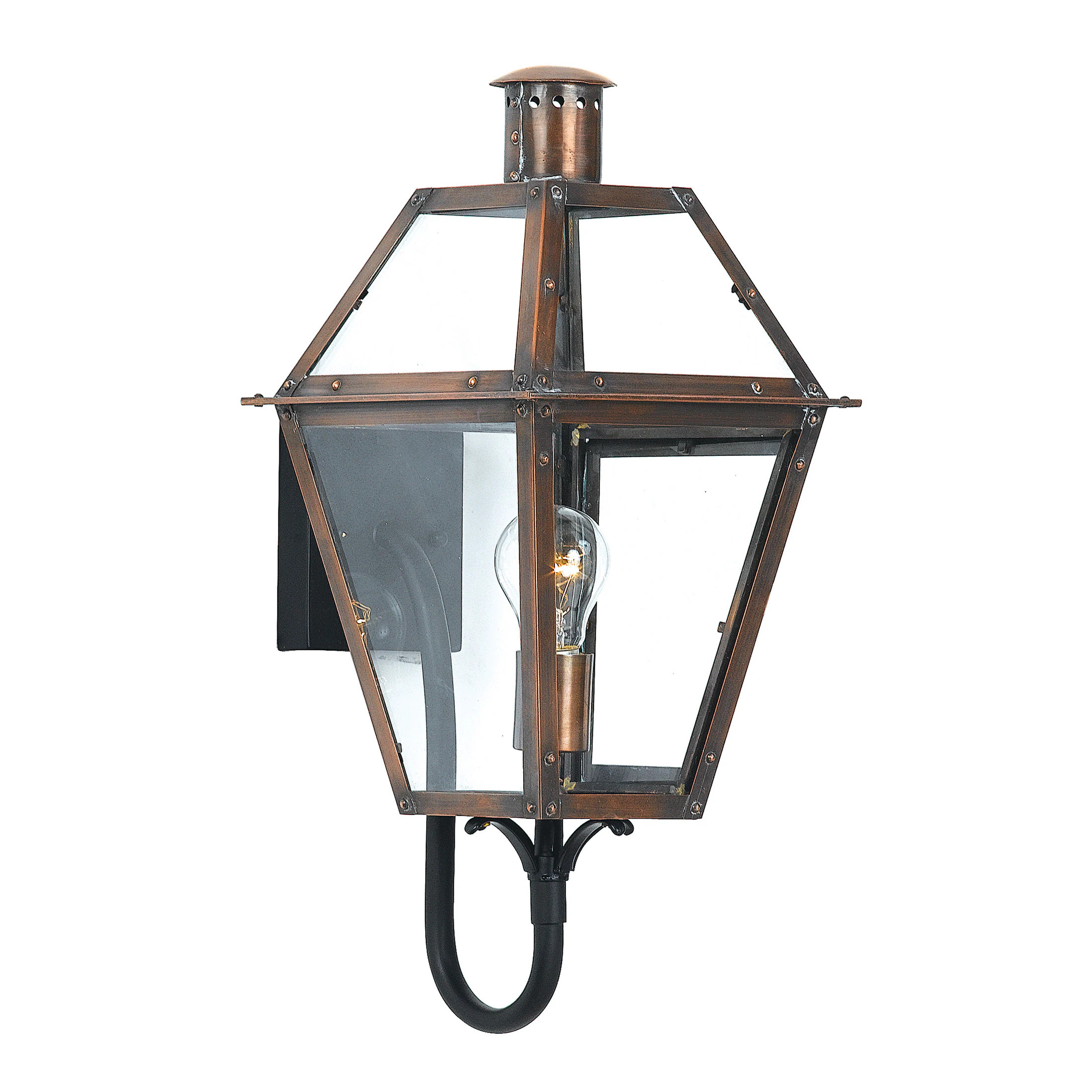 Copper Grove Kran 1-light Aged Copper Outdoor Wall Sconce | Bed Bath & Beyond