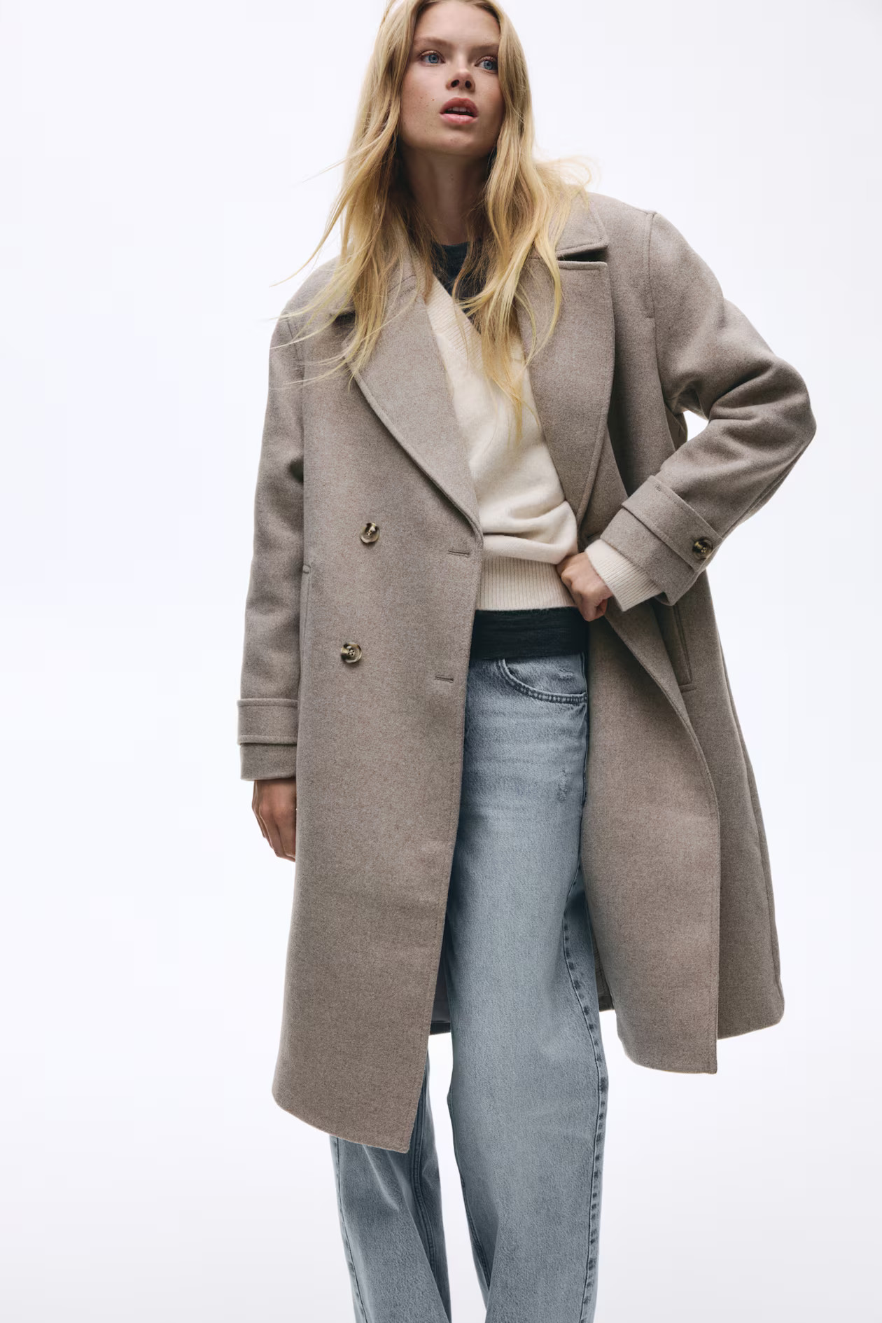 Double-Breasted Coat | H&M (US + CA)