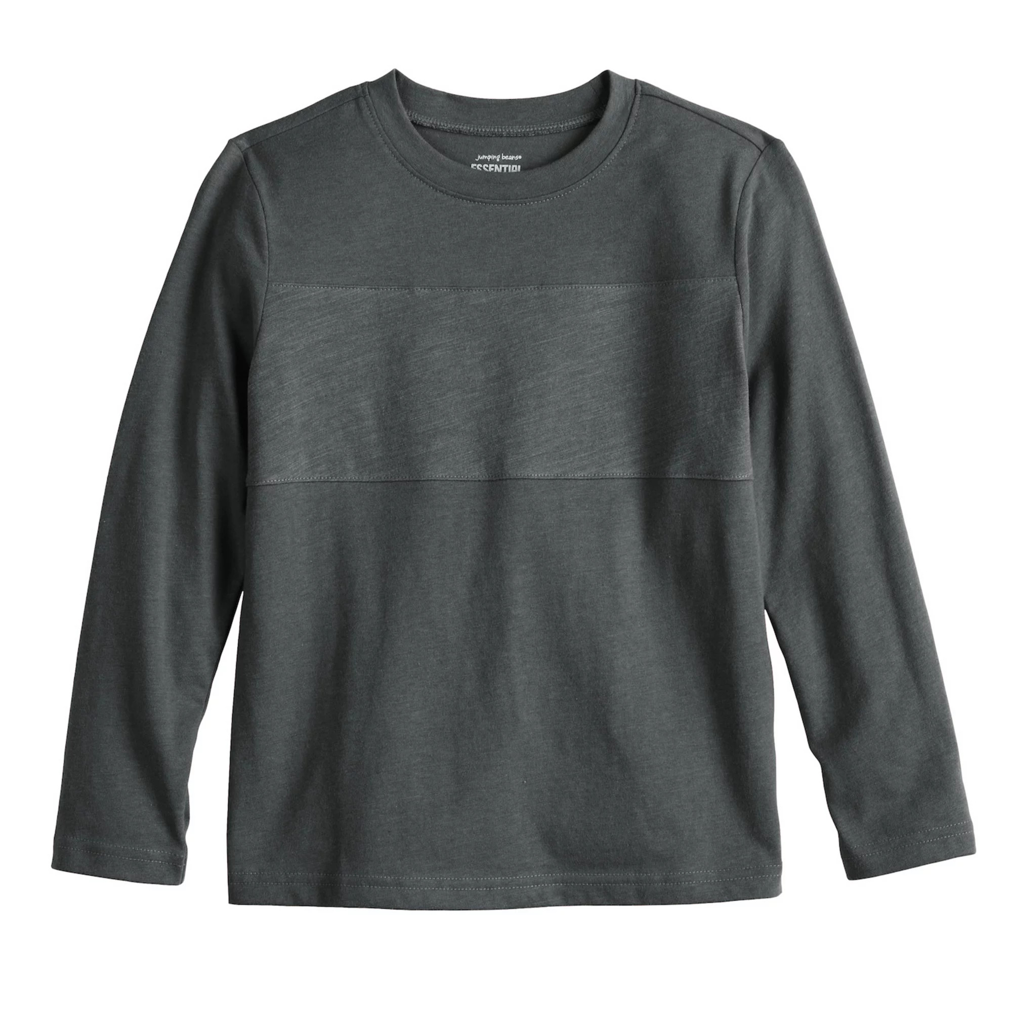 Boys 4-12 Jumping Beans® Long Sleeve Essential Blocked Tee | Kohl's