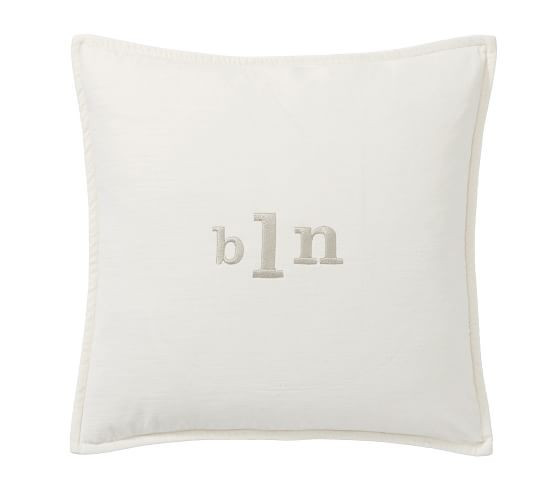 Washed Velvet Pillow Covers | Pottery Barn (US)