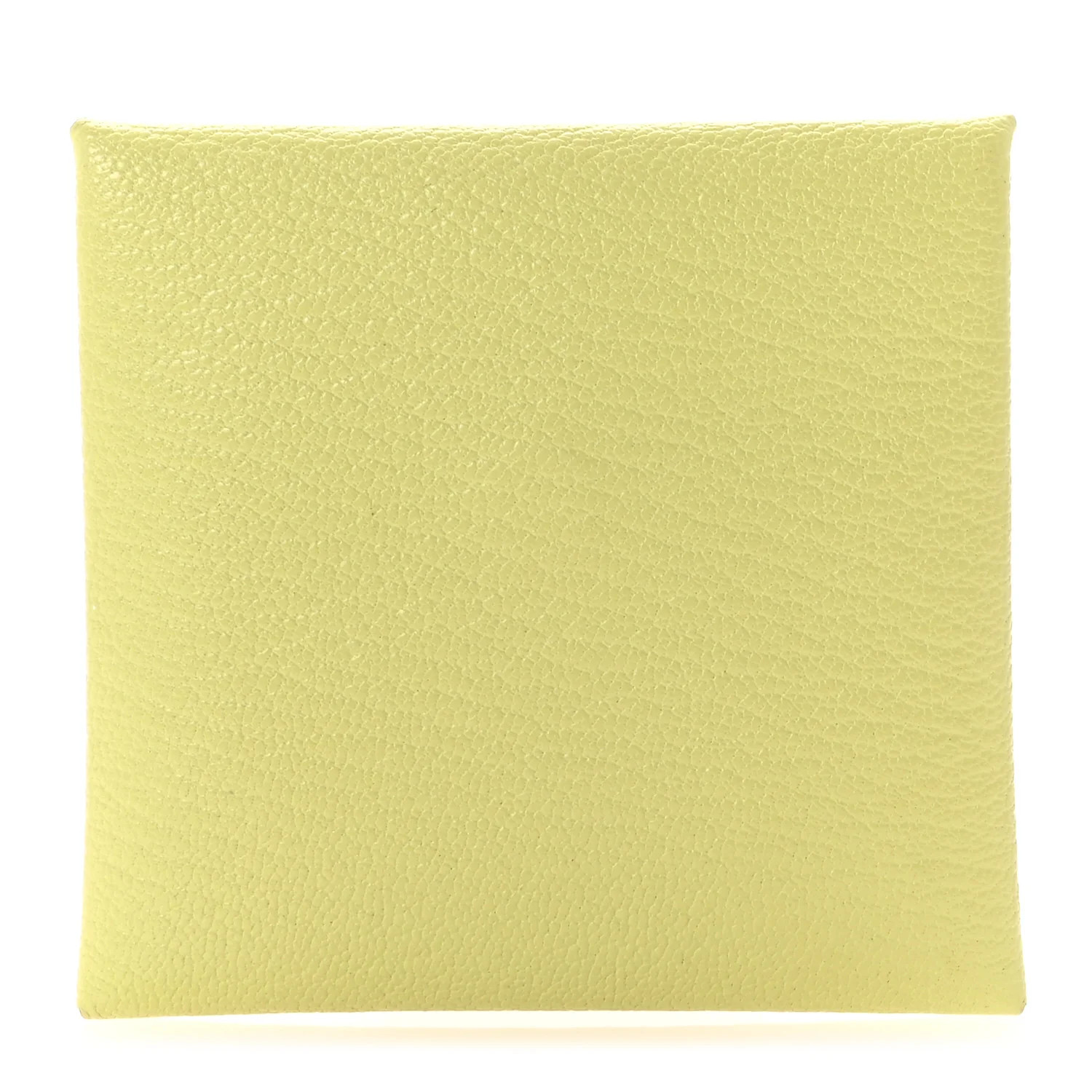 Chevre Mysore Bastia Verso Coin Purse Jaune Bourgeon Nata | FASHIONPHILE (US)
