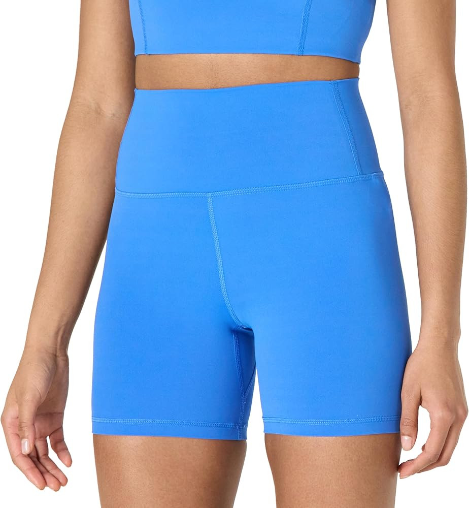 Amazon Essentials Women's Active FormFlex Buttery Soft High Waist 5" Yoga Biker Shorts | Amazon (US)