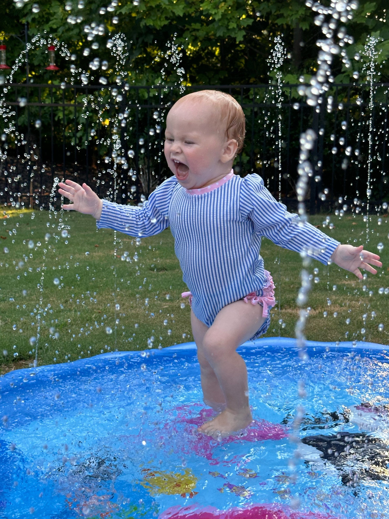 Stay cool with this fun & easy summer splash pad for kids ☀️💦 Winslow absolutely LOVES every second of it!! 

follow me on Instagram @taylorleeroberts for more finds 


#LTKBaby #LTKSwim #LTKKids