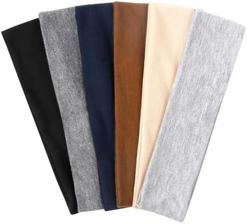 TERSE Headbands for Women Short Hair Non Slip Elastic Sweat Hairbands Soft Fabric Hair Bands Work... | Amazon (CA)