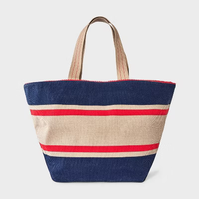 Reversible Canvas Tote Handbag - Universal Thread™ | Target