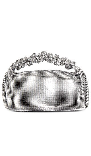 Scrunchie Mini Bag in White | Revolve Clothing (Global)