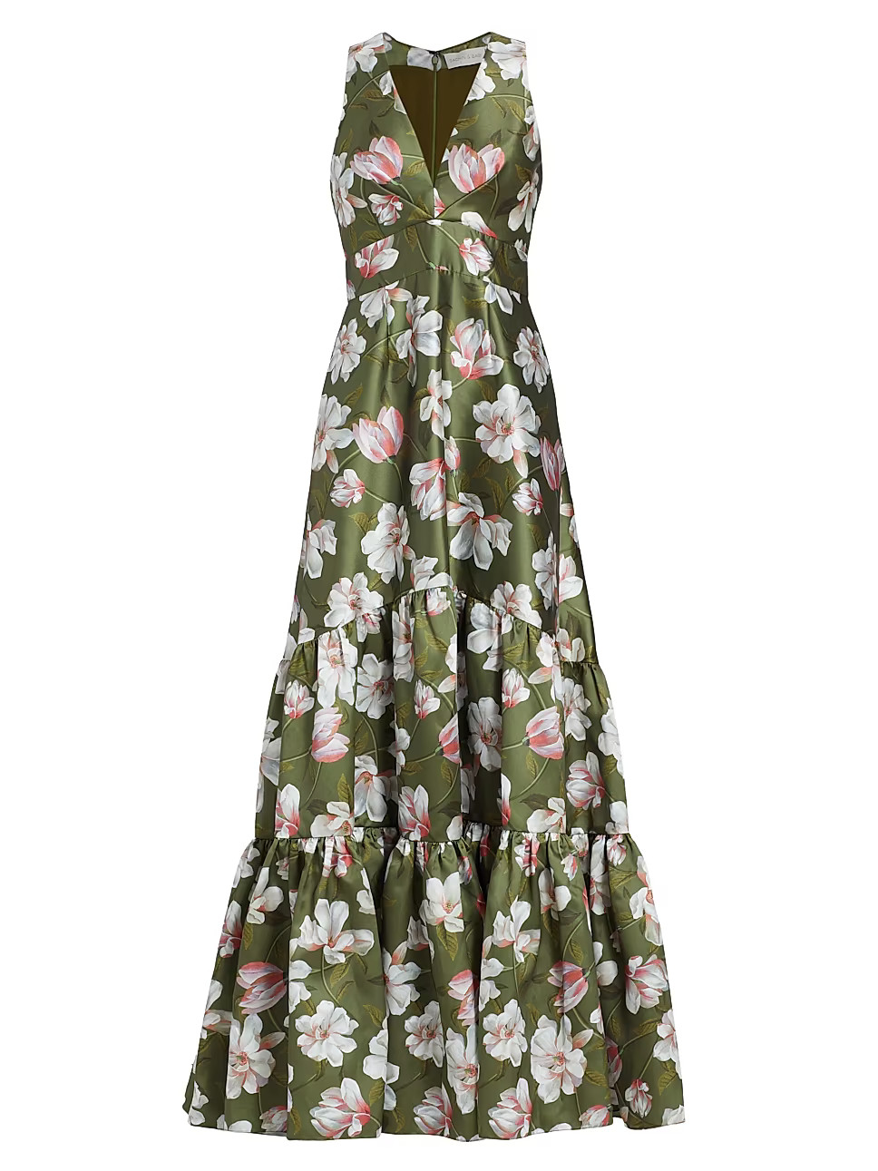Rori Floral Satin Gown | Saks Fifth Avenue