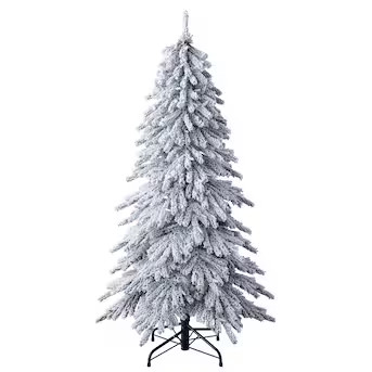  5-ft Snowy Pine Pre-lit LED Artificial Christmas Tree | Lowe's