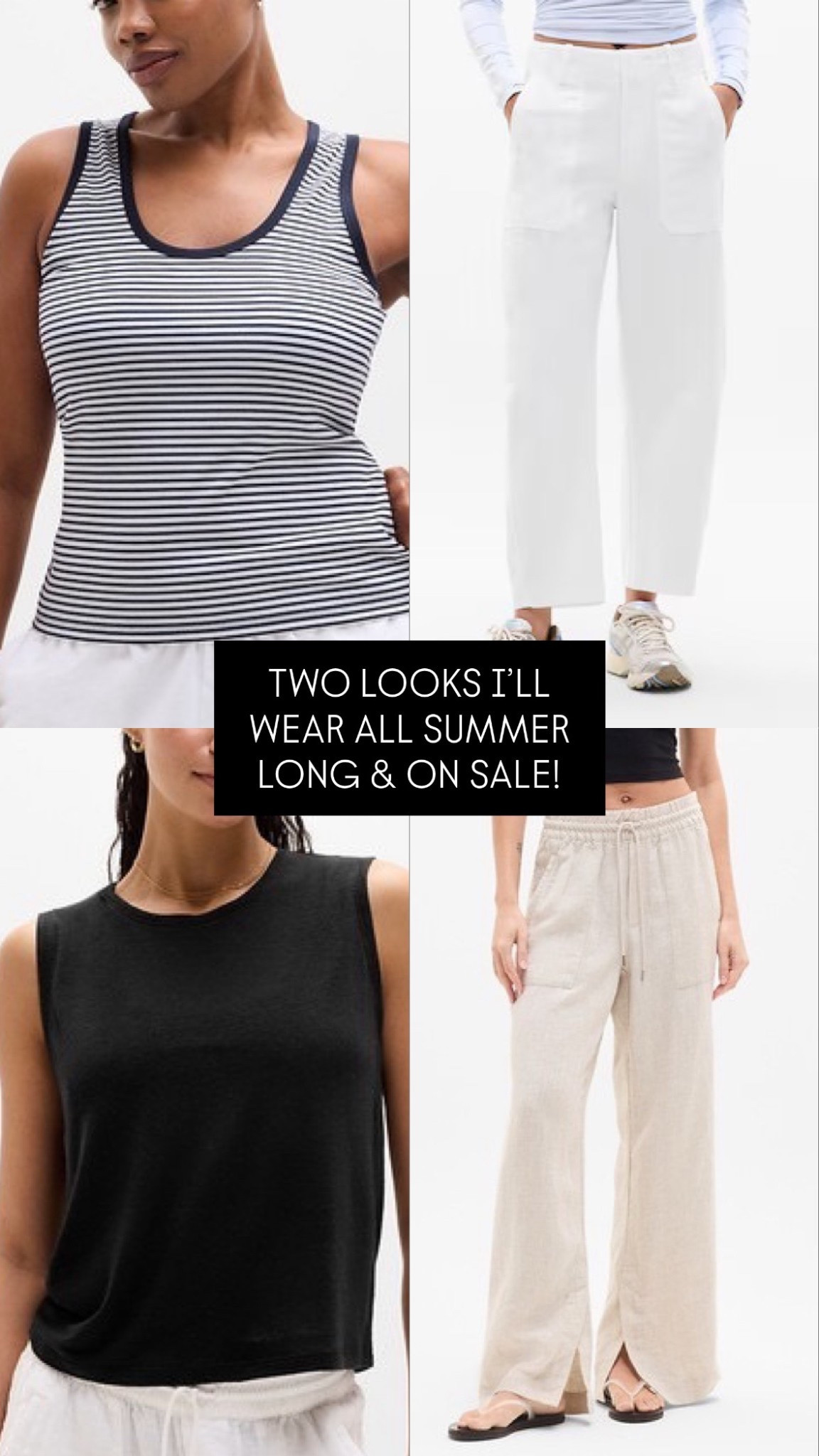 TWO great looks I’ll have on repeat all summer long! ON SALE TOO!

#LTKootd #LTKOver40 #LTKSaleAlert