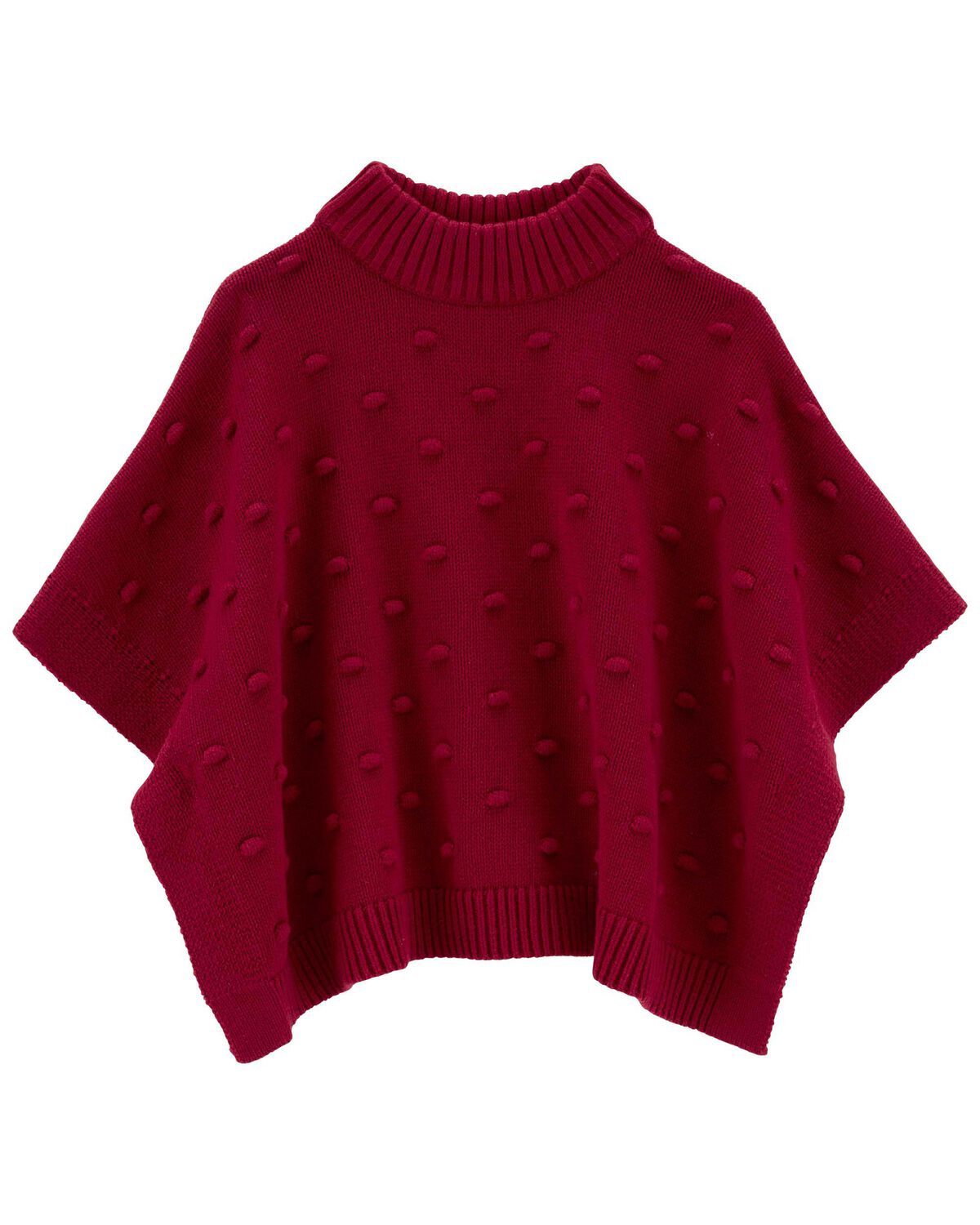 Red Toddler Bobble Poncho | carters.com | Carter's
