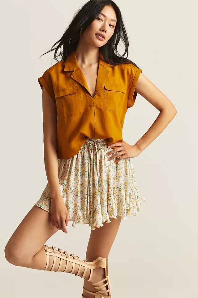 Cropped Utility Pullover | Anthropologie (US)