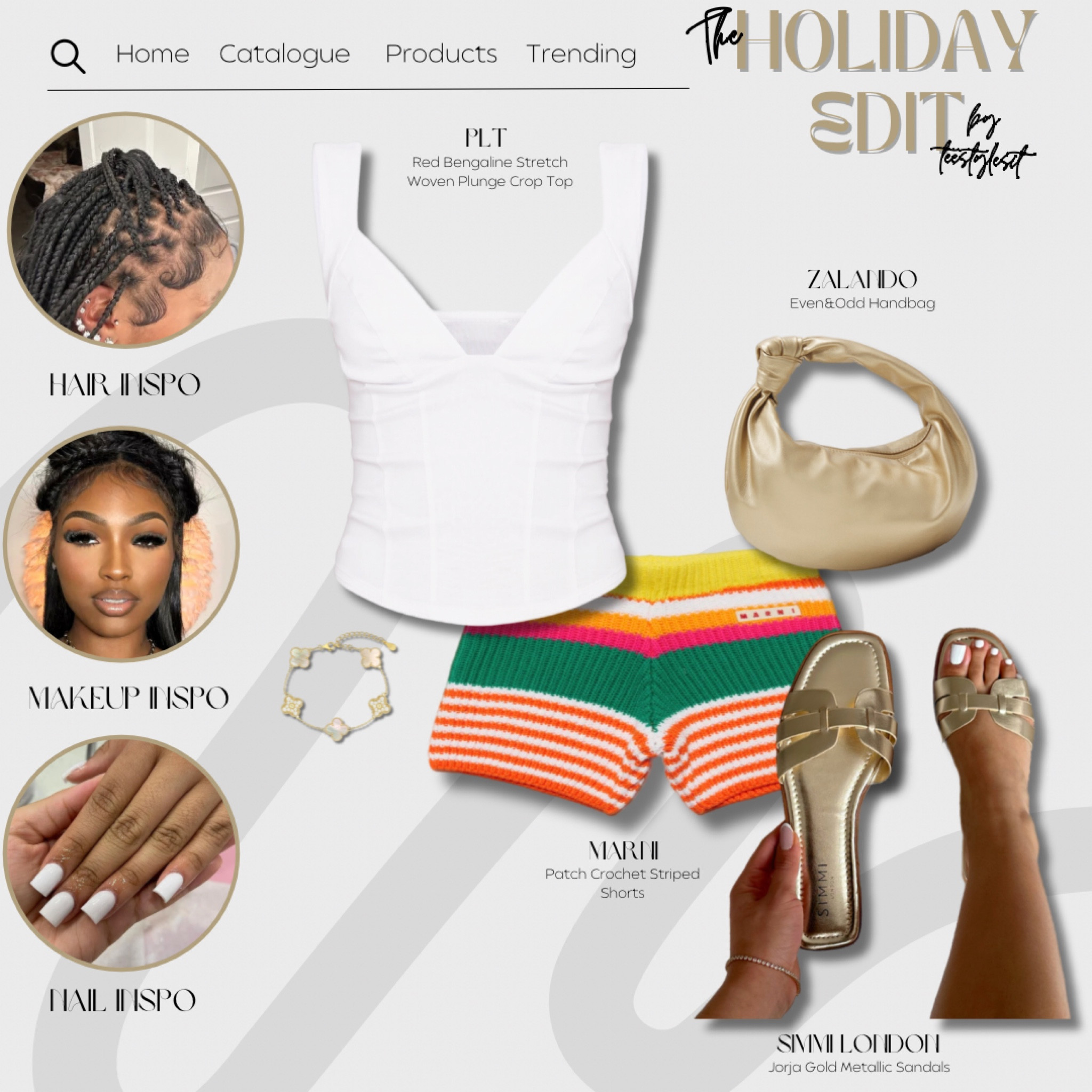 Holiday outfit inspo ☀️ 
