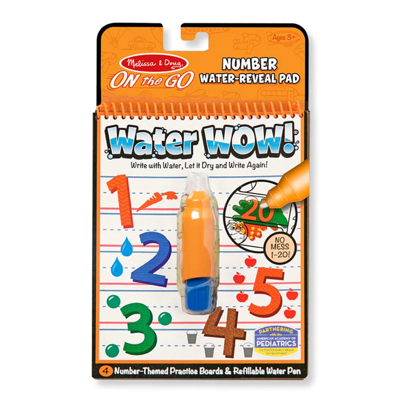 Water Wow! Numbers - On the Go Travel Activity | Melissa and Doug