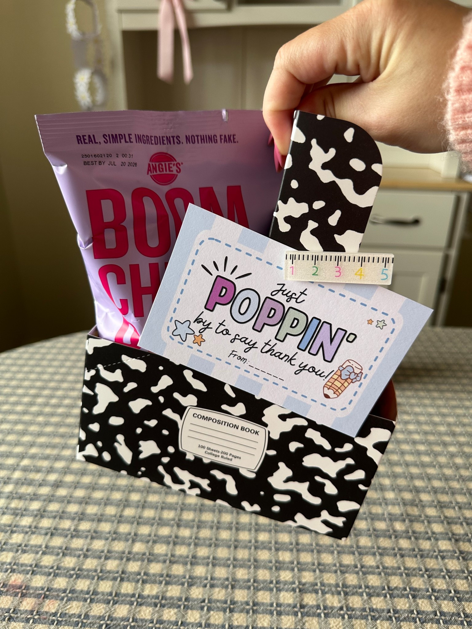 Love this poppin’ in theme for teacher appreciation! It’s easy and so sweet. Grab my favorite drink carriers to put it all in. Grab the free tag on my IG page.

#LTKSeasonal #LTKHome #LTKmomlife