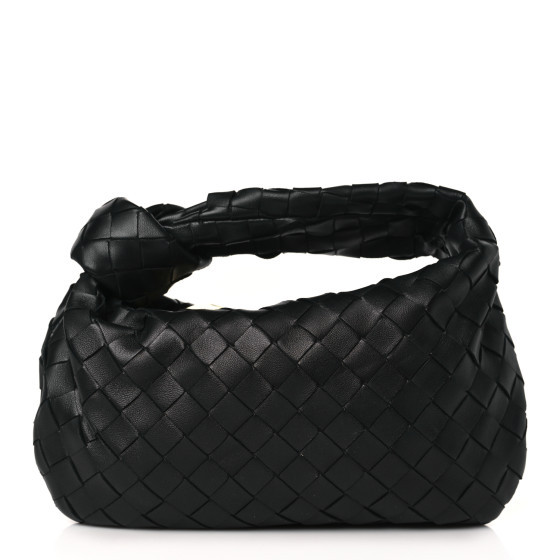 Nappa Intrecciato Mini Jodie Black | FASHIONPHILE (US)