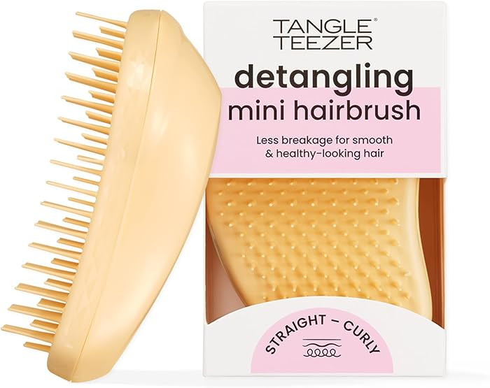 Tangle Teezer Original Detangler Brush, Dry & Wet Travel Size Mini Hair Brush, for Kids & All Hai... | Amazon (US)